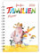 Helme Heine: Familienplaner-Buch A5 2026: Familienkalender mit 5 Spalten. Liebevoll illustrierter Buch-Kalender mit Einstecktasche und Schulferien. ... mit 160 Seiten. (Helme Heine Kalender Heye)
