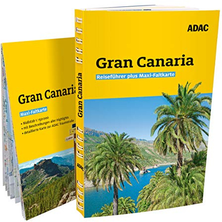 ADAC Reiseführer plus Gran Canaria: Mit Maxi-Faltkarte und praktischer Spiralbindung
