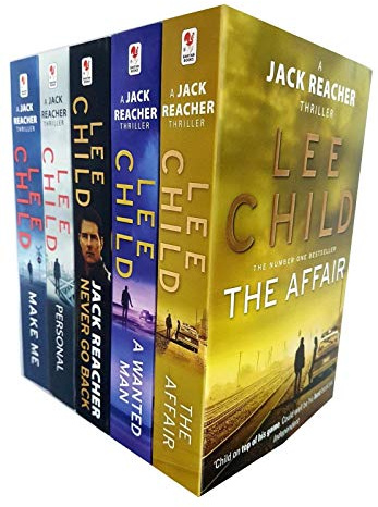 Jack Reacher Series (16-20) Lee Child Collection 5 Books Bundle (The Affair, A Wanted Man, Never Go Back, Personal, Make Me)