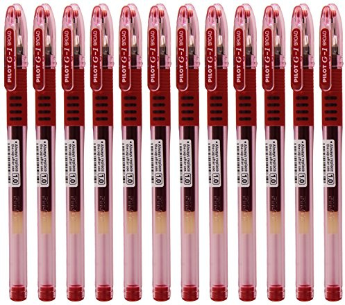 G110 Grip Gel Rollerball 1.0 mm (Box of 12) - Red