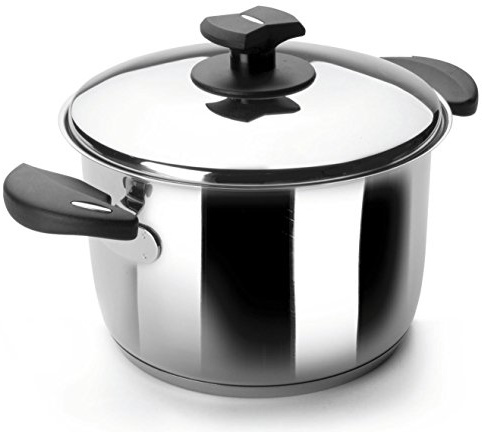 LACOR 88116 Fleischtopf D.16 cm Nova Ladycor | Aus lebensmittelechtem Edelstahl gefertigt; hohe Korrosionsbeständigkeit und Haltbarkeit im täglichen Gebrauch