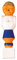 Winsport Champion - Tischtennis-Schläger, 16mm Stange, PVC, Alle Altersgruppen, Blau/Weiß
