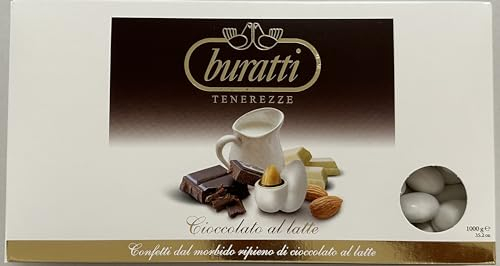 Buratti Confetti Tenerezze Bianche - 1 kg