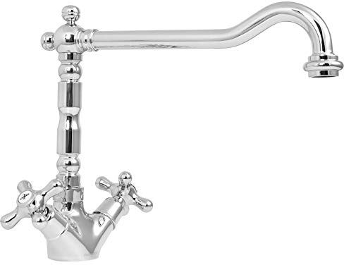 Welfenstein Retro Küchenarmatur ST-T4 Spültischarmatur Wasserhahn Nostalgie