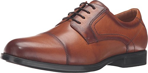 Florsheim Midtown Cap Toe Oxford Men's Oxford, 13 5E US, Cognac