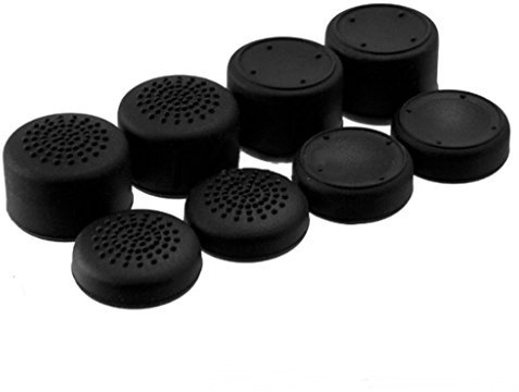 8 tappi Thumbstick Rised per il pollice per Sony Playstation 4 PS4