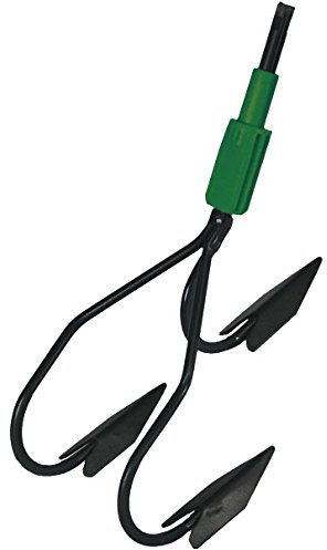 Green Tower Gartengeräte Stecksystem viele Möglichkeiten kombinierbar Rechen Grubber Laubbesen Kultivator Hacke (ohne Stiel, Kultivator 15 cm)