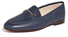Sam Edelman Women's Loraine Loafer, Baltic Navy Leather, 7 UK