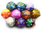 SmartDealsPro 10-Pack 20 Sided Dice D20 Polyhedral Dice for DND RPG MTG Table Game (Color 2)