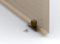 Fantom Magnetic Concealed Doorstop (White)