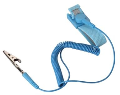 Velleman Antistatik-Armband, verstellbar, Krokodilklemme, 1 Mohm, Blau