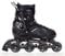 Raven Pulse Inline Skates Inliner für Kinder und Erwachsene OPTIONAL 2in1 mit Schlittschuhen verstellbar (Black ohne Kufen, 40-43 (25,5-28cm))