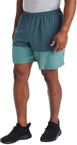 C9 Champion Herren C9 7 Inseam Lauf-Shorts, Juniper Blue/Aqua Tonic, Mittel