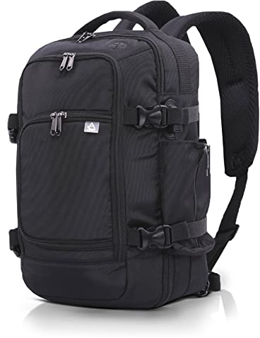 Aerolite Ryanair 40x20x25 Maximum Size Hand Cabin Luggage Approved Travel Carry On Holdall Lightweight Shoulder Bag Backpack Rucksack Flight Bag with YKK Zippers 5 Year Warranty