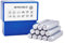 BENECREAT 12 Packs (6mm 1/4) Matte Design Metallstempelstanzen mit Werkzeugkoffer für Schmuck Leder Holzstempel, Wetterthema