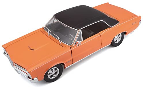 Maisto - Modelldruckguss im Maßstab 1:18, kompatibel mit Pontiac Replica GTO Hurst 1965