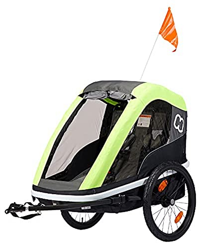 Hamax Unisex-Adult Avenida-Lime Trailer, One Size