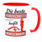 Die beste Krankenschwester heißt Name Tasse Personalisiert Geschenk Becher Pflegefachfrau Mfa Kaffeetasse Kaffeebecher Geburtstag Weihnachten Ostern Geschenkidee Rente Ausbildung Prüfung Abschied