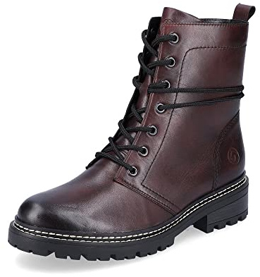 Remonte Damen Combat Boots D0B75, Frauen Stiefeletten,lose Einlage
