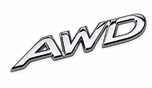 AWD Auto Aufkleber Emblem-Ausweis des Metallmotor-3D Badge für Auto Moto Fahrrad-dekorative Zusätze