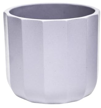 Ivyline Planter, Ceramic, Lilac Geo, 15 x 15cm