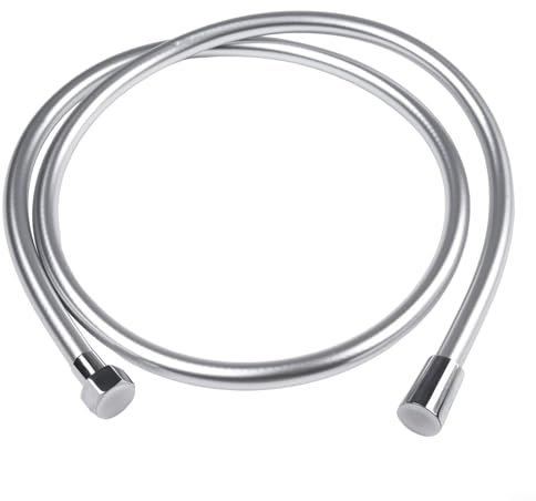 PVC-Brauseschlauch, 5 m, hochdruckbeständig, modernes graues oder schwarzes Design, zuverlässige Leistung (grau)