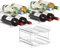Portabottiglie impilabile in plastica Lifewit per frigorifero, armadio, piano di lavoro, portabottiglie di vino, organizer per bottiglie d'acqua, può contenere 12 bottiglie