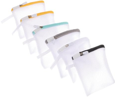 ULDIGI 12 Pièces à linge de voyage trousse voyage lessiveuse sécheuse machine à laver les sous-vêtements trousse de toilette trousse de lavage pour linge délicat pochette à linge