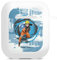 Hülle mit Karabiner kompatibel mit Apple AirPods (2. Generation) Case weiß Schutzhülle mit Schlüsselanhänger Offizielles Lizenzprodukt Manga Naruto Shippuden