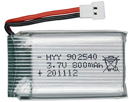 SANRLO Batterie 3,7 V 800 mAh 902540 pour quadrirotor Syma X5C X5S X5SC X5HW X5HC