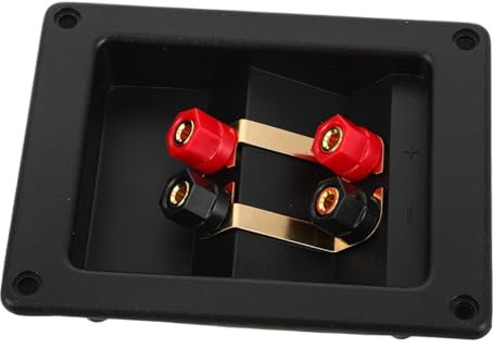 FELTECHELECTR Speaker Junction Box Way Speaker Wire Connector Weatherproof Audio Switch Box for Home and Outdoor Use Compatible with Various Devices Easy Setup for Optimal Sound Quality
