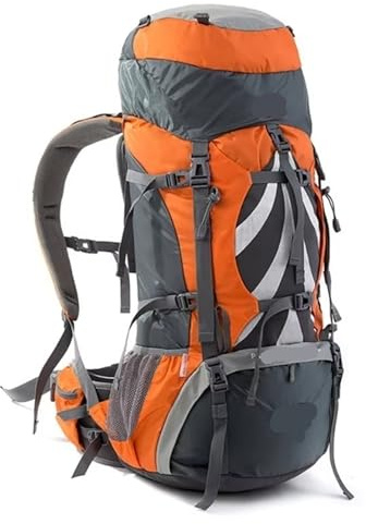LXLAEOANG Wanderrucksack Rucksack Professionelle Outdoor-Wanderreisetasche Große Kapazität 70L Bergsteigen Camping Tasche Unterstützungssystem
