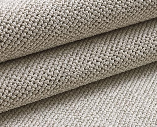 KADIMA DESIGN Moderner Teppich Einfarbig Edel Pflegeleicht Vielseitig Waschbar Strapazierfähig Hochwertig Creme 160x230 cm Schlafzimmer Esszimmer Schadstoffgeprüft | CIMA