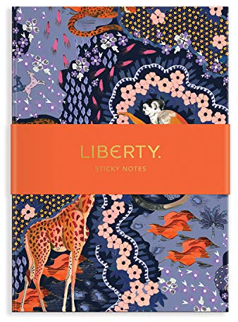 Liberty Maxine Hardcover Sticky Notes Hardcover Book: Liberty London