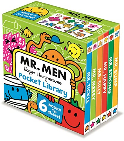 Mr. Men: Pocket Library: A colourful pocket-sized board book collection for babies and toddlers (Mr. Men and Little Miss)