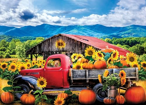 Sunflower Farm 1000 Piece Jigsaw Puzzle
