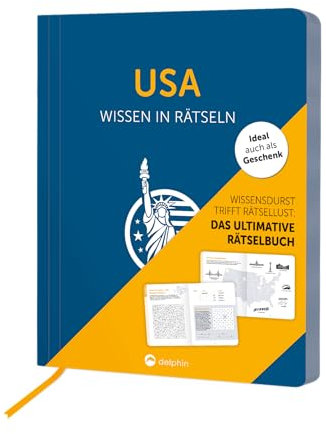 USA I Wissen in Rätseln: Rätselbuch für Erwachsene. Das perfekte Geschenk für USA-Fans und Rätsel-Freunde