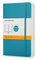 Moleskine Classic Colored Quaderno, Tascabile, a Righe, Underwater Blue
