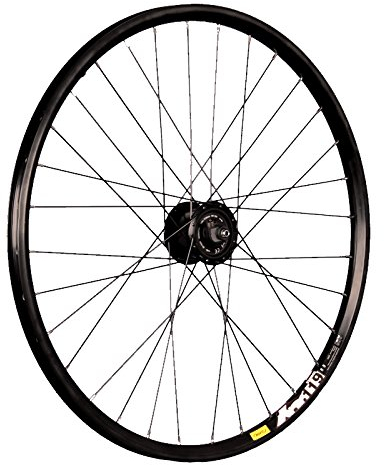 26 Zoll Vorderrad XM119D / Nabendynamo Disc - schwarz
