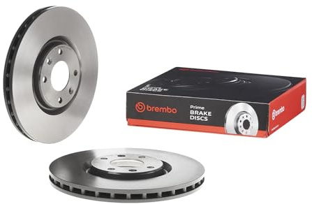 Brembo 09.A185.11 Front Uv Coated Brake Disc - Set of 2