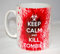 Keep Calm & Kill Zombies - Blood Splattered Ceramic Mug