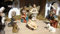 Premium Krippenfiguren 11 -TLG. Set in hochwertiger 5 cm Miniatur - Ausführung und detailgetreuer Mimik, handbemalt - Premium Figuren für Holz - Weihnachtskrippe Zubehör, BTV Krippenspiel Weihnachtsg