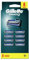 Gillette Mach3 Recharges de Lames de Rasoir pour Homme 8 Unités, conçues en acier pour une coupe précise et jusqu’à 15 rasages par lame