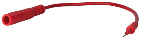 SW-Stahl 32225L-11 Prüfkabel 0,8 mm Stecker - Rotes Testkabel 190 mm | Elektronik Messleitung für Multimeter - Diagnosekabel für präzise Prüfvorgänge - Elektrik Testkabel und Prüfleitung