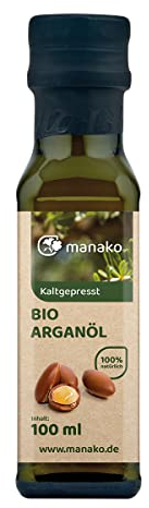 manako Bio Arganöl aus Marokko, 1er Pack (1 x 100 ml)