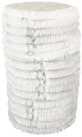Selections Gutter Brush Guard Leaf, Moss & Debris Protection in White 4m Roll - Pack of 15