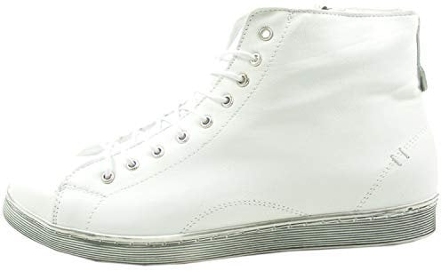 Andrea Conti Damen 0341500 Hohe Sneaker, Weiß, 37 EU