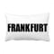 DIYthinker Frankfurt Deutschland Stadt Name Lumbar Kissen Kissenbezug Startseite Dekor-Geschenk Werfen 16 Zoll x 24 Zolls Mehrfarbig