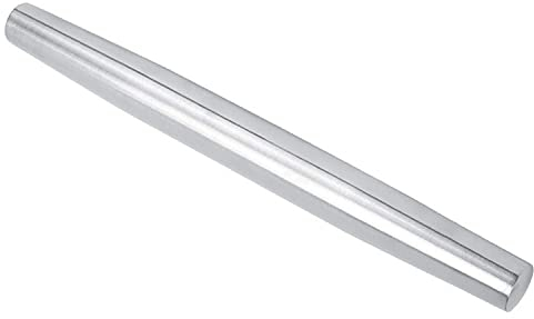 TOPINCN Dough Rolling Pin Non-Stick Stainless Steel Pin Cake Dough Roller Baking Pastry Bakeware Tool Dumpling Dough Pastry Roller