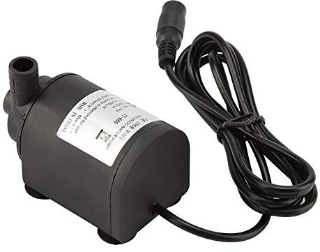 Taidda Submersible Water Pump, Solar Water Pump DC 6-24V 450L/H-1200L/H DC 6-24V Brushless Aquarium Fountain Pond Pump for Pond Fish Tank Solar Pool Water Circulation System